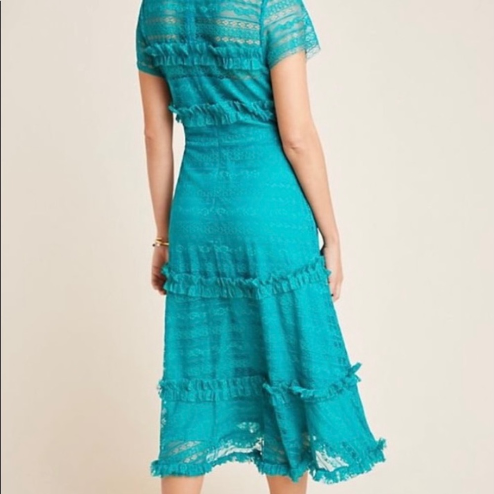NWOT Vone Dashing Lace Midi Dress - Picture 2 of 3